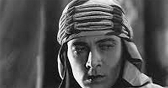 Rudolph Valentino Filmography