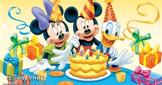 Disney Characters Who Have Birthdays in June