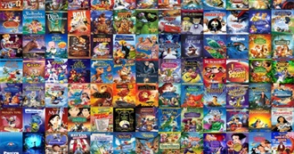 All Disney &amp; Pixar Animated Movies