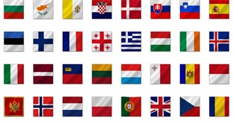 Flags From All Over the World