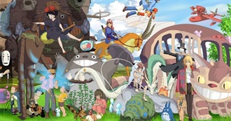 Complete List of Studio Ghibli Movies