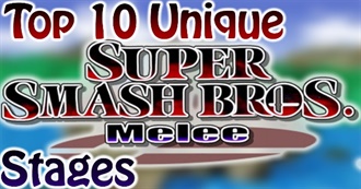 Top 10 Unique Super Smash Bros. Melee Stages