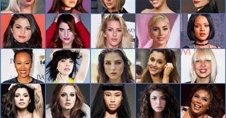 First 50 Female Singers That Came to Alex&#39;s Mind