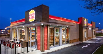 Burger King Menu