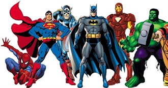 Top 100 Superheroes