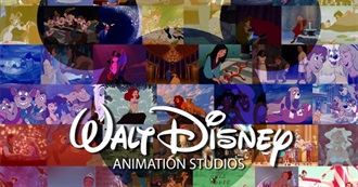 All Animated Disney Movies!