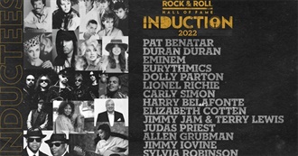 Rock and Roll Hall of Fame Inductees (Class of 2022)