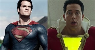 Superman First Thunder Shazam Characters