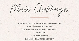 Hollywood and Wine Movie Challenge (Esth3r)