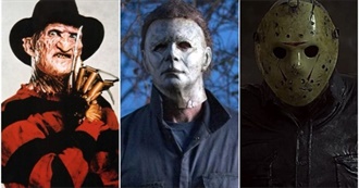 Big Three Slasher Franchises Ranked Together