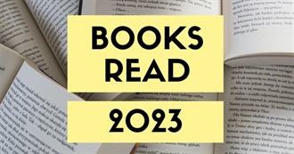 Books Read - 2023 (By MF)