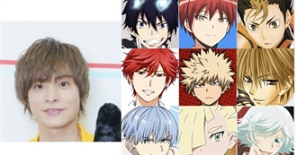 A List of Characters Voiced by Okamoto Nobuhiko