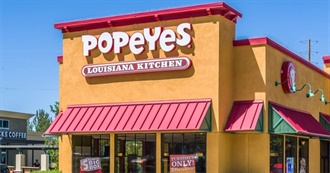 Popeye&#39;s Menu