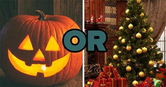 This or That: Halloween vs. Christmas