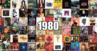 Albums From 1980 That Steve Has Listened To