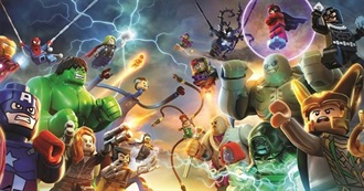 Lego Marvel Characters