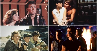 Complete Filmography of Patrick Swayze (1952 – 2009)