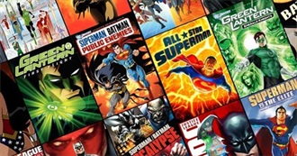 DC Universe Animated Original Movies (As of 2018)