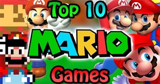 Top 10 Mario Games [Old]