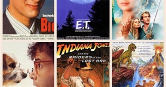 Movies of the 1980s, Watched in the 1980s