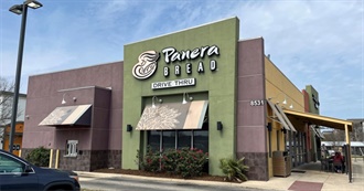 Panera Bread Menu