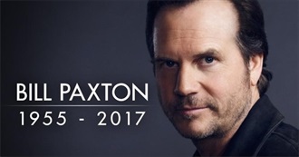 Bill Paxton Filmography (2018)