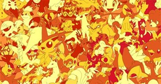 Fire Type Pokemon