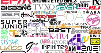 Top 50 K Pop Groups/Singers