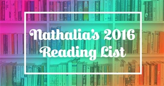 Nathalia&#39;s Reading Challenge | 2016