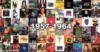 Albums From 1957-1964 That Steve Has Listened To