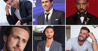 Top 350 Hottest Male Celebrities