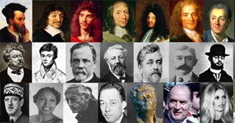 Famous French Historical &amp; Cultural Figures