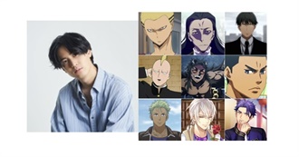 A List of Characters Voiced by Takeuchi Shunsuke