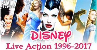 Disney Live Action Movies List