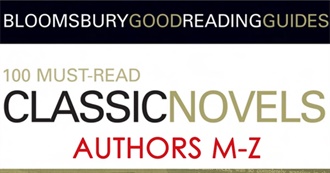 Authors M-Z From 100 Must-Read Classic Novels (Plus 136 Recommended Extras)