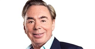 Selected Andrew Lloyd Webber Shows