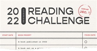 RMK&#39;s 2022 PopSugar Reading Challenge Titles