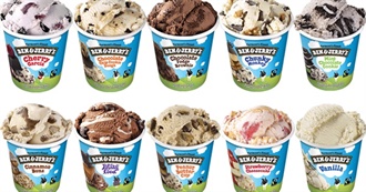 E&#39;s Favorite Ice Cream Flavors