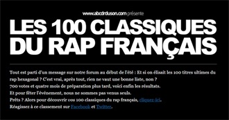 Les 100 Classiques Du Rap Fran&#231;ais (The 100 Classics of French Rap)