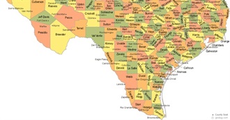 Largest Cities &amp; Seats of Texas Counties K-O