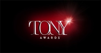 Tony Award for Best Musical (Won or Nominated)