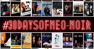 30 Days of Neo Noir - September 2020