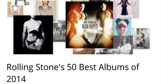 Rolling Stone Top Albums 2014