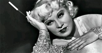 Mae West&#39;s Filmography