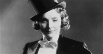 Marlene Dietrich Movieography