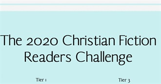 Christian Fiction 2020 Reading Challenge
