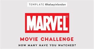 Marvel Movie Challenge [Kelseyinlondon]