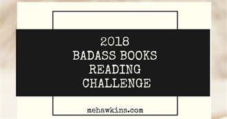 Gina&#39;s 2018 Badass Books Reading Challenge