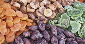 Dried and Freeze-Dried Fruits and Vegetables That Duck Queen Tried