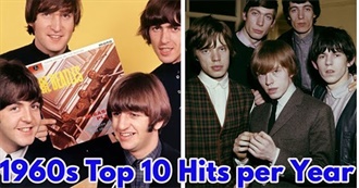 Top 10 Songs of Each Year 1960-1969